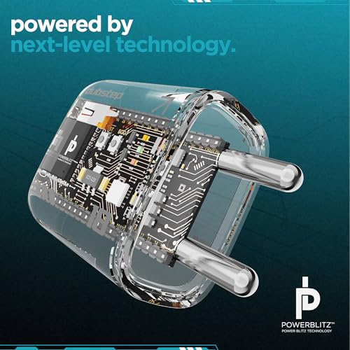 Image of Dubstep Sprint 18W Charger, USB C Adapter Compatible with CMF Phone 1 /Nothing Phone 2 /2a /2a Plus /Phone 1 /Tablet /Samsung M05 /M35 /M15 /F15 /M14, 18 watt Fast Charge Adapter for Other Type C Devices