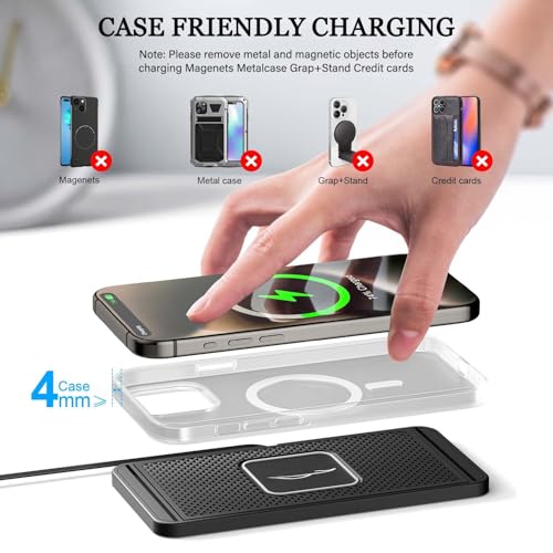 Cargador inalámbrico coche Mini Cooper Clubman con puerto USB y Type-C 5