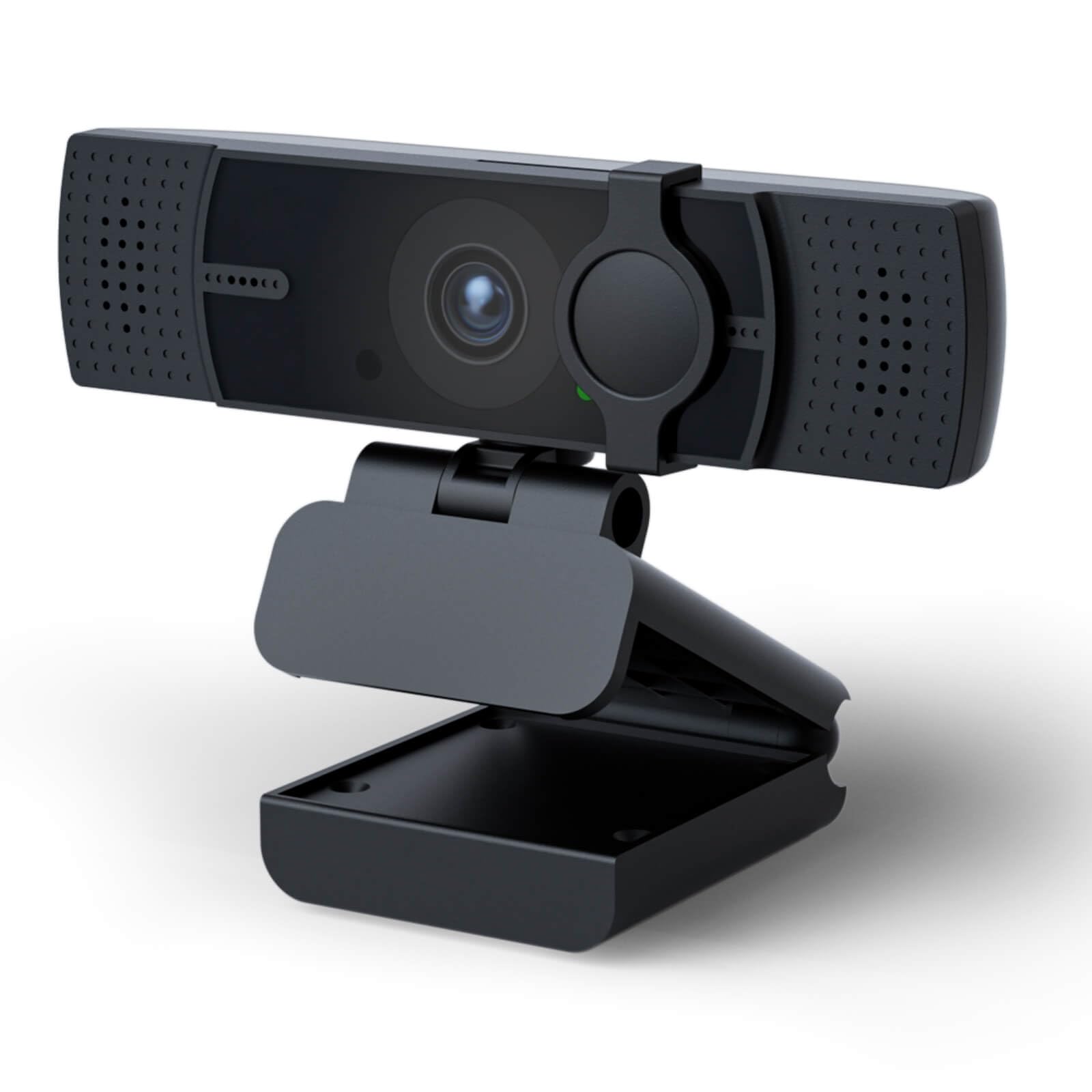 Cámara web 4K para PC y laptop, ultra HD 4K, enfoque automático IA, compatible con DZoom y ePTZ, micrófonos integrados con cancelación de ruido y cubierta de privacidad deslizante para
