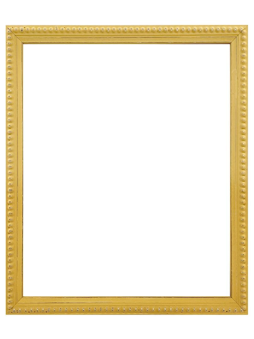 Crown Yellow Bobbin Wooden Picture Frame A3