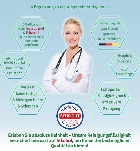 ZVG® 4x Einweg Shampoo Hauben - Shampoohaube - Wasserlose Haarwäsche - Medizinische Qualität - Dermatest zertifiziert und Hautverträglich - Inklusive Trocknungslappen (4 Stk.)