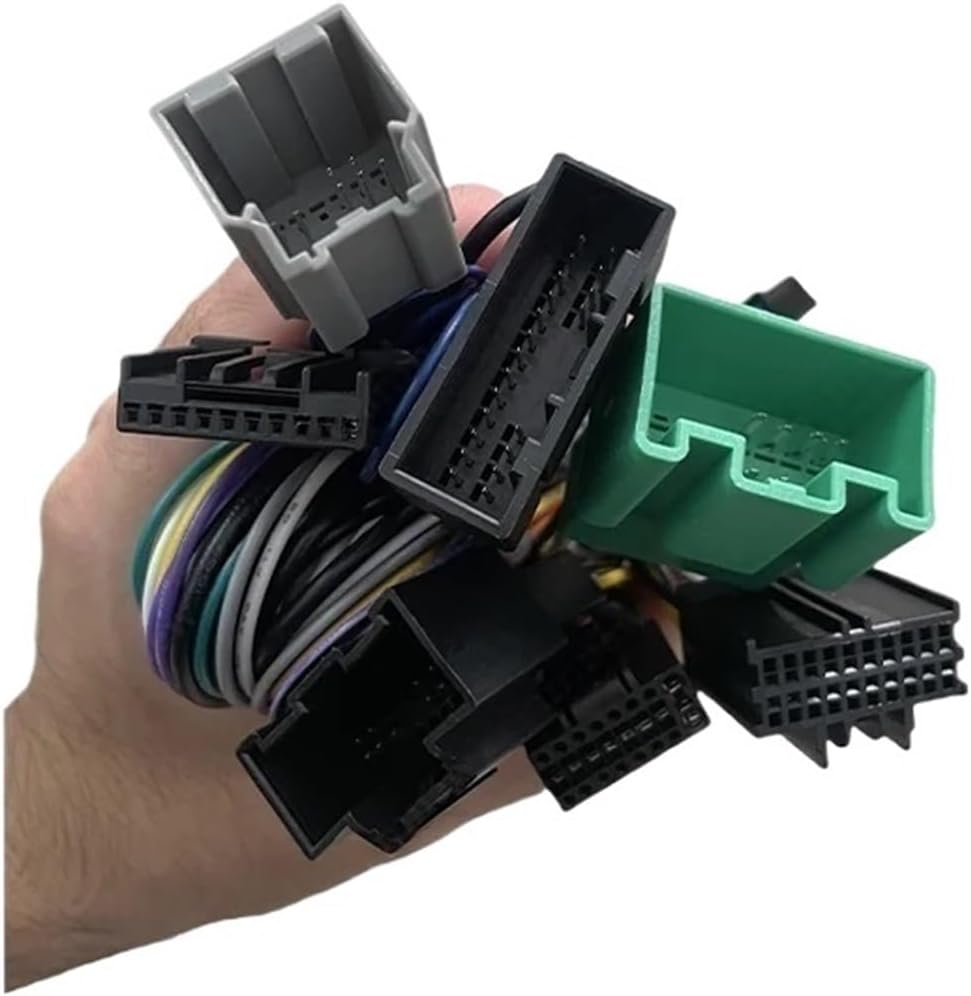 Car 16pin Wiring Harness Adapter Box Decoder Compatible with Buick Envision Verano Chevrolet S10 Colorado Power Cable