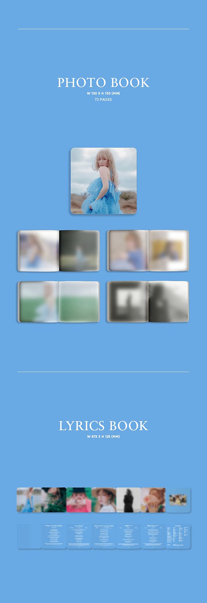 Amazon.com: REDVELVET Wendy - Like Water (Case Ver.) (Vol.1) Album