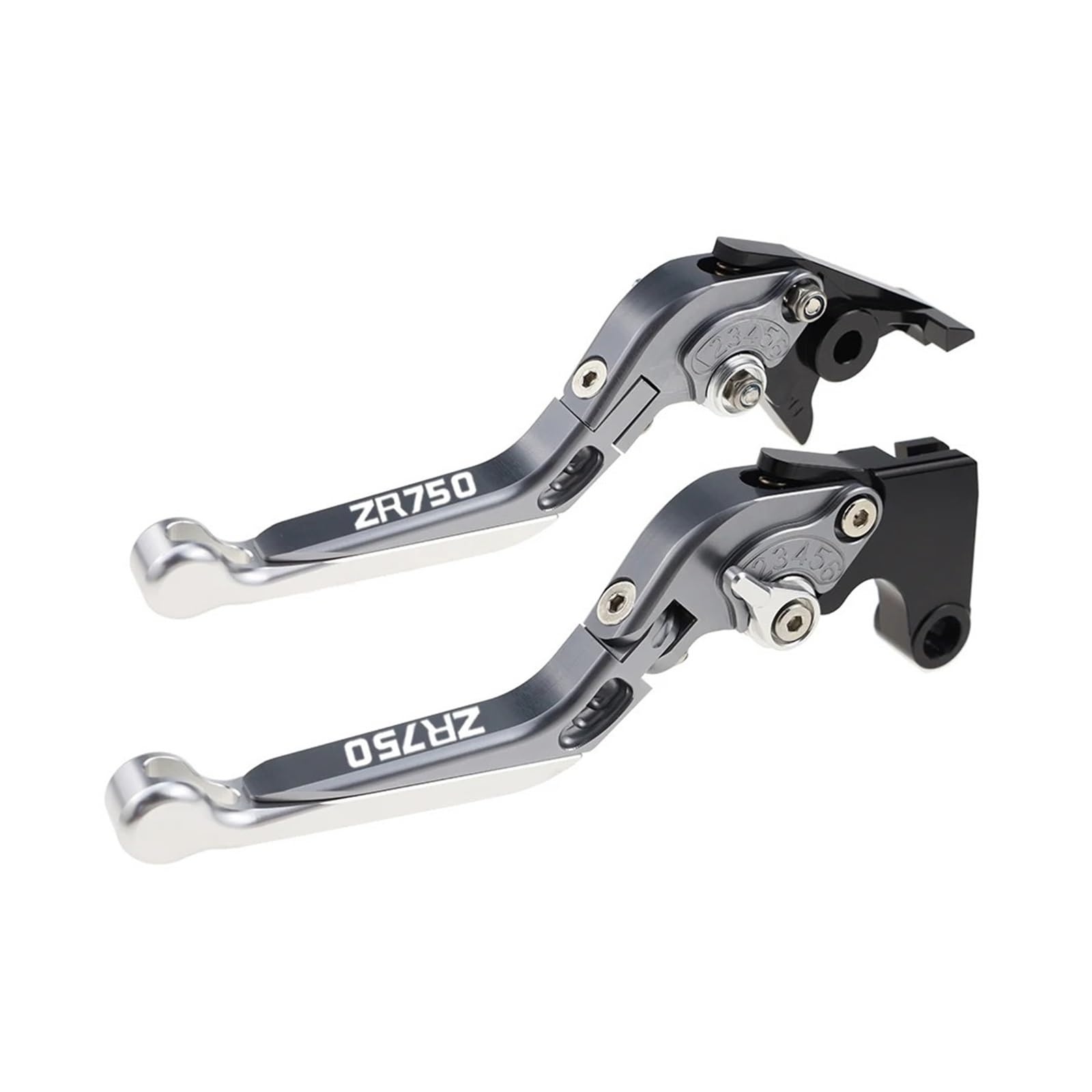 Yxbswbjd 16 Aluminum Alloy Folding Brake Lever For Zr750 Motorcycle Folding Extendable Brake Clutch Levers