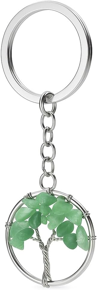 Tree of Life Keychain, Lucky Keychains Bag Charms for Women