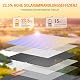 Grecell Portable Power Station mit 100W Solarpanel