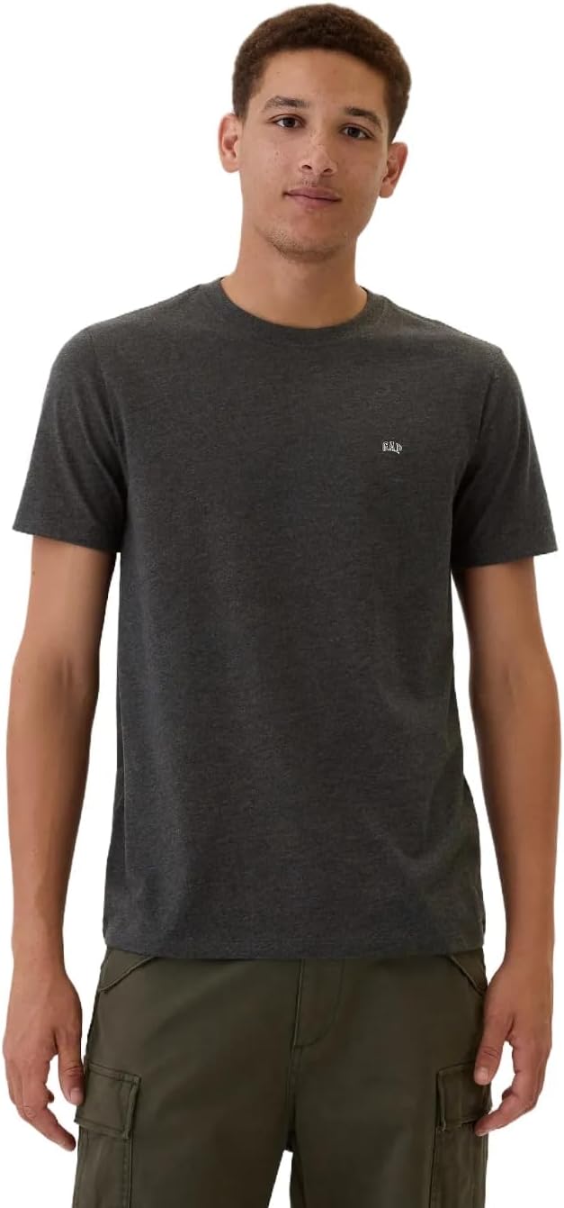 Gap Mens Everyday Soft Micro Logo Crewneck T-Shirt