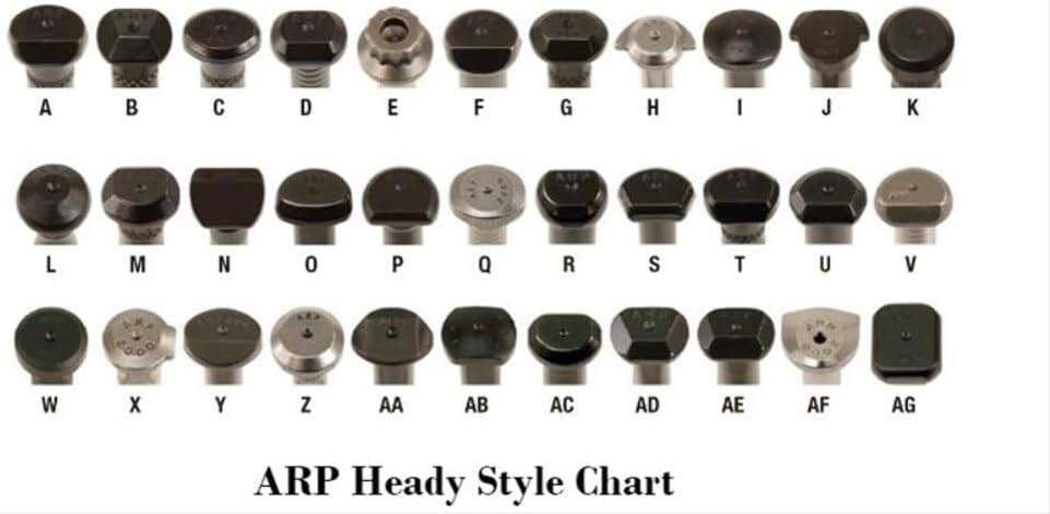 ARP 200-6209 Connecting Rod Bolt Kit for Steel Rods 8Pc