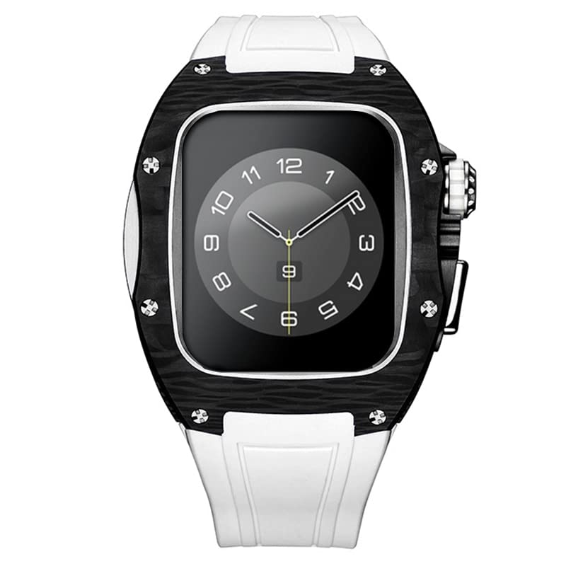 Boîtier Apple Watch 44mm en Fibre de Carbone pour le Quotidien Dynamique