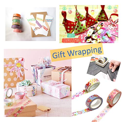 Image of Kamiiso Sangsho God Izawa Nishien Washi Masking Tape 0.8 inch (20 mm) Marine Notebook, Scrapbooking, DIY Art, Craft