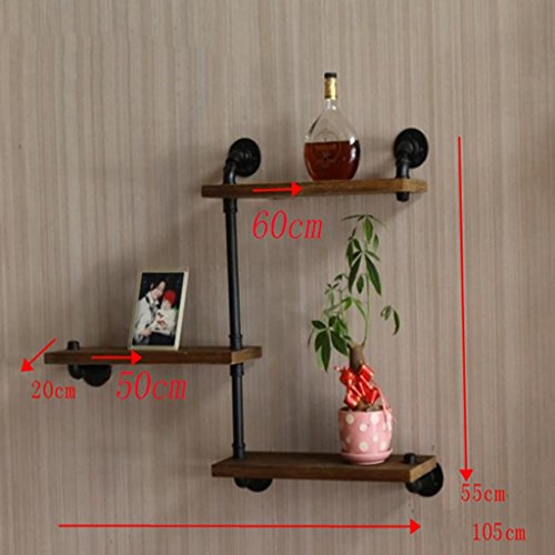 Étagères de rangement pour conduites d'eau et décoration murale MU