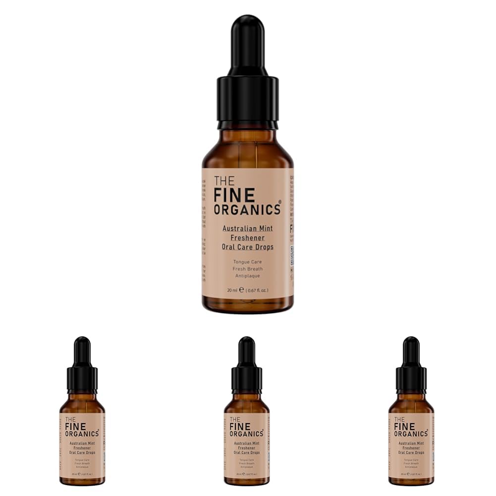 Avustralya Nanesi Özlü Koku Önleyici Ağız Bakım Damlası, 20ml (4 paketi)