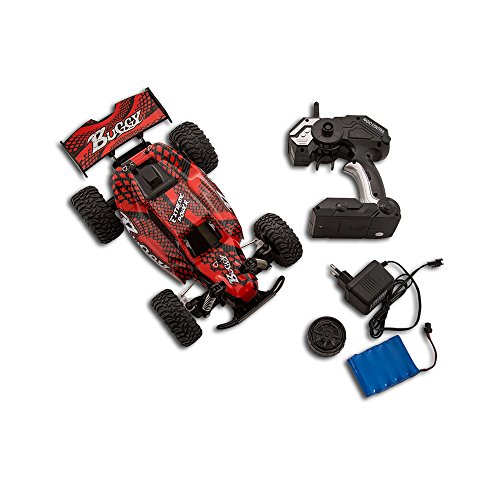 Image of Spice Innocente Red & Black Printed Racing Car with Charger