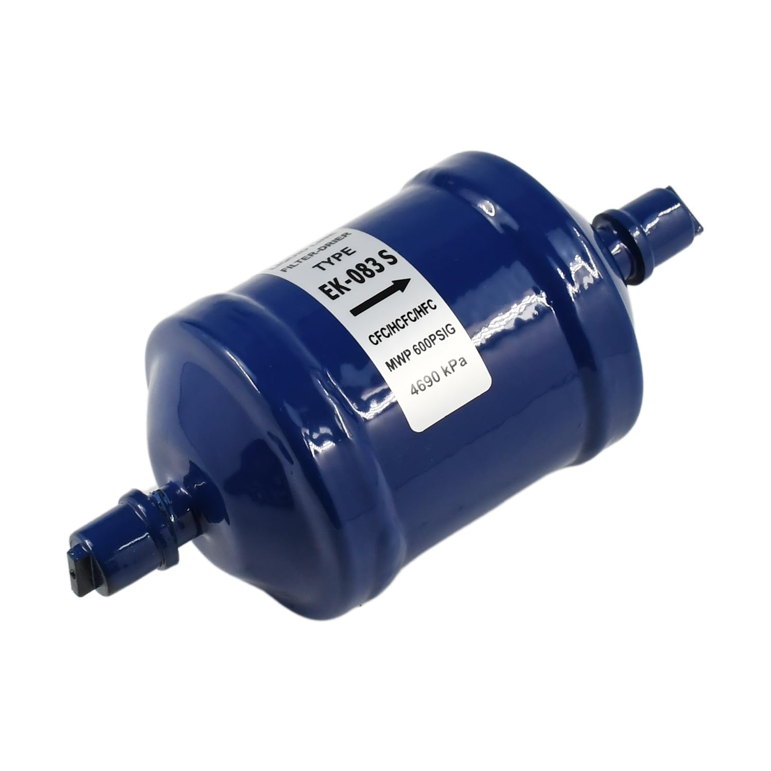 Secador de filtro refrigerante Secador de filtro de línea líquida 3/8 pulgadas sudor SDML-083S Compatible con HFC CFC HCFC HCFC recto aire acondicionado fresco de 1 a 5 toneladas, ampliamente 3