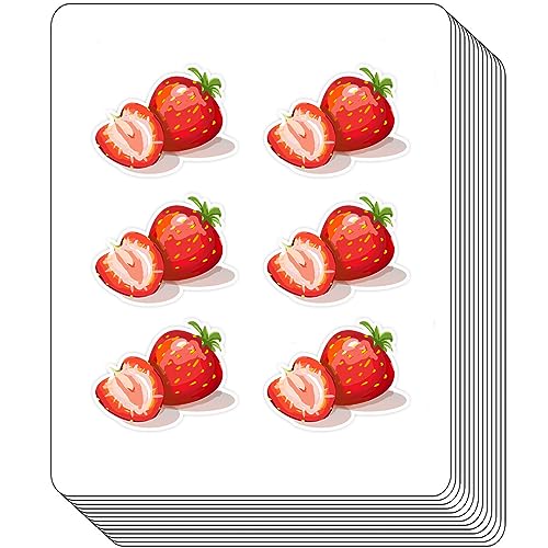 Strawberry Planner Stickers-Versatile Calendars Crafting Stickers for Scrapbook Stickers,Craft Stickers,Calendar Magazine Stickers,Ledger Stickers and DIY Stickers for Kids(1",200pcs)