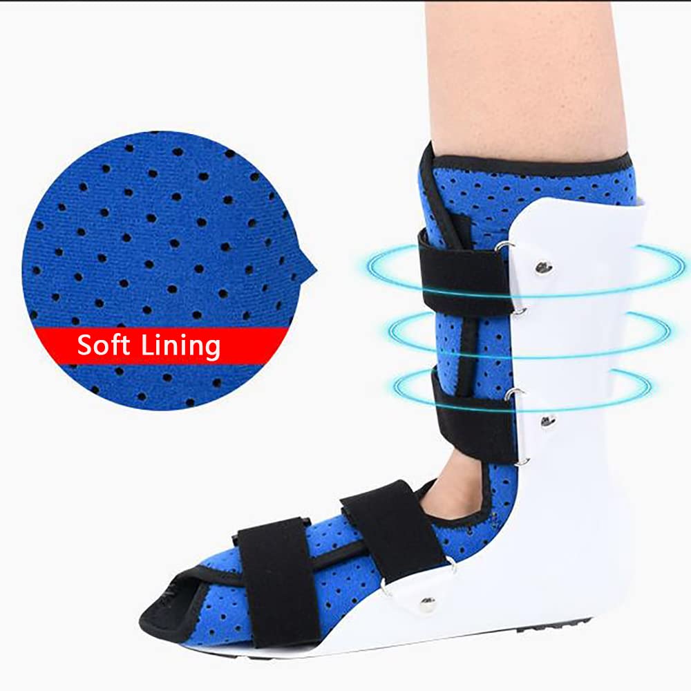 Tobillera ortopédica, soporte ajustable para pie caído, fascitis plantar, tendinitis de Aquiles, recuperación de lesiones