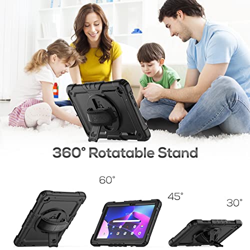 SEYMAC Case for Lenovo Tab M10 3rd Gen 10.1 inch 2022(TB-328), Lenovo Tab M10 Shockproof Case with Screen Protector - Image 4