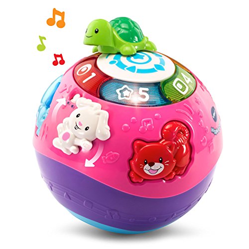 Image of VTech Wiggle and Crawl Ball, Purple