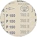 Proxxon 28162 Adhesive sanding discs for TG 125/E, 150 grit, set of 5