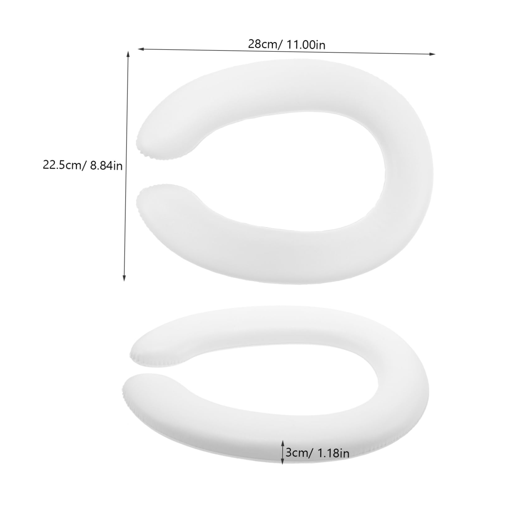 GARVALON Pu Material Boys and Girls Toilet Seat Pad Soft Comfortable Potty Training Seat for Toddlers Easy Clean Sturdy Design