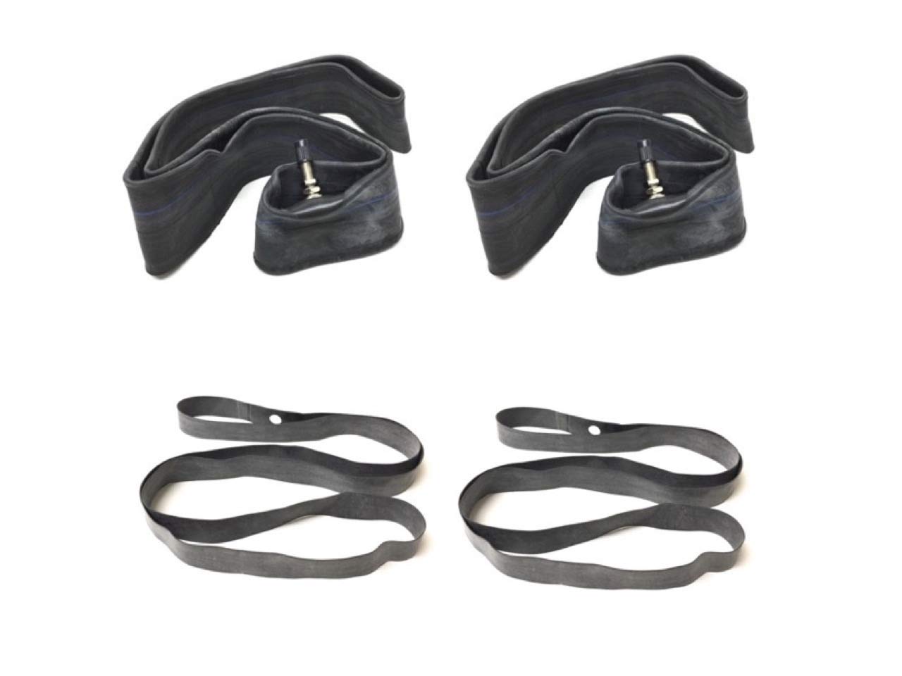 Streetparts24 Weißwand Reifen + Schlauch Set 2.75-17 Zoll passend für Kreidler Florett RS RMC – K418