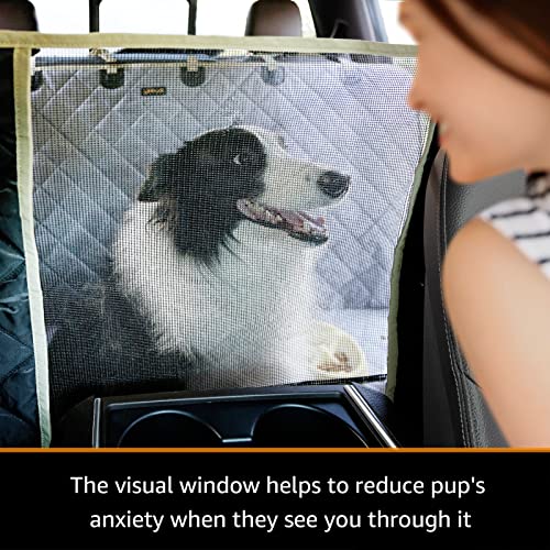 Ibuddy Dog Floor Hammock Cover For Truck With Flip Up Rear Seats 100% Waterproof Full Coverage Dog Truck Seat Cover Scratch Proof X-Large Pet Seat Cover For Crew Cab Trucks Machine Washable #TOP2