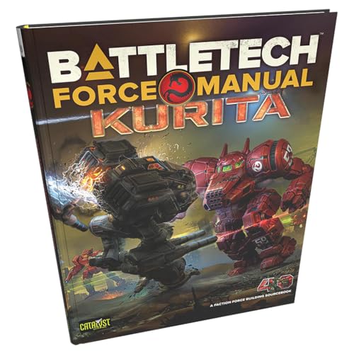Catalyst Game Labs | BattleTech | Force Manual: Kurita | Un Libro de construcción de Fuerza de facción | 40th Year Anniversary | Inglés