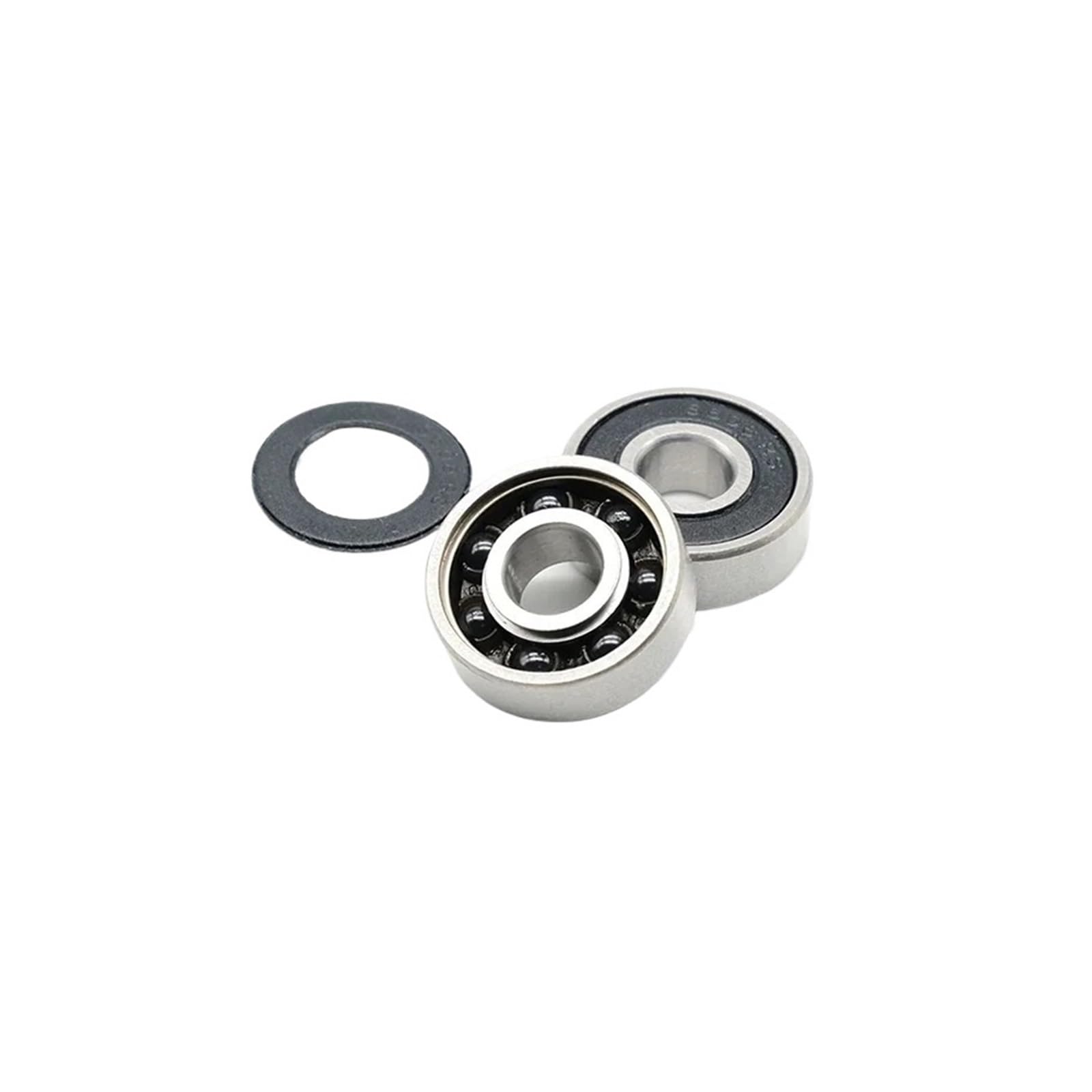 1 pieza S689 2RS CB 9X17X5mm Rodamiento de bolas de cerámica híbrido de acero inoxidable ABEC-7 con grasa