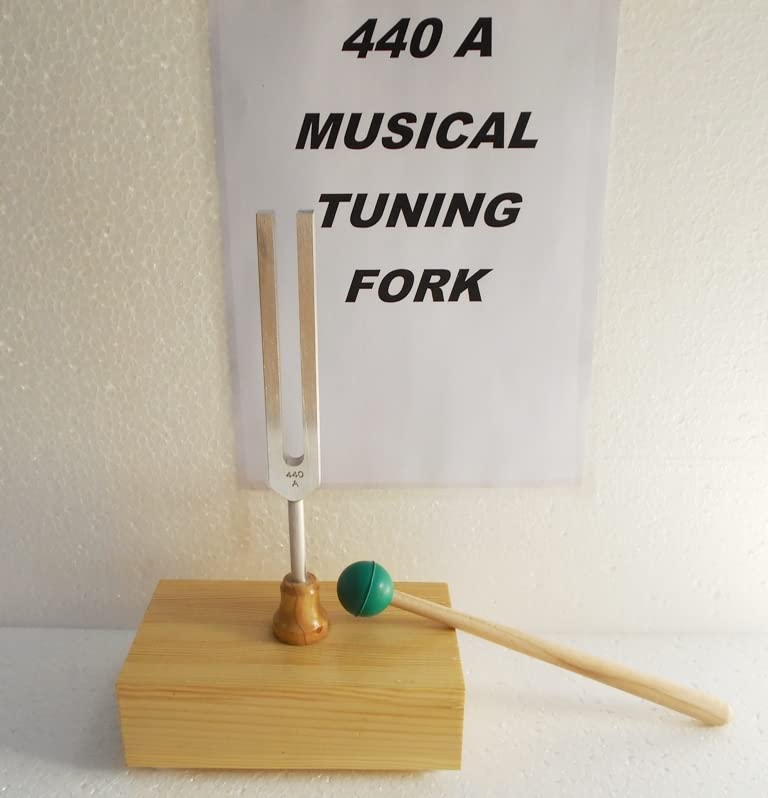 Om industries 440Hz Tuning Fork with Scientific Resonance Box musical experiment-image-2