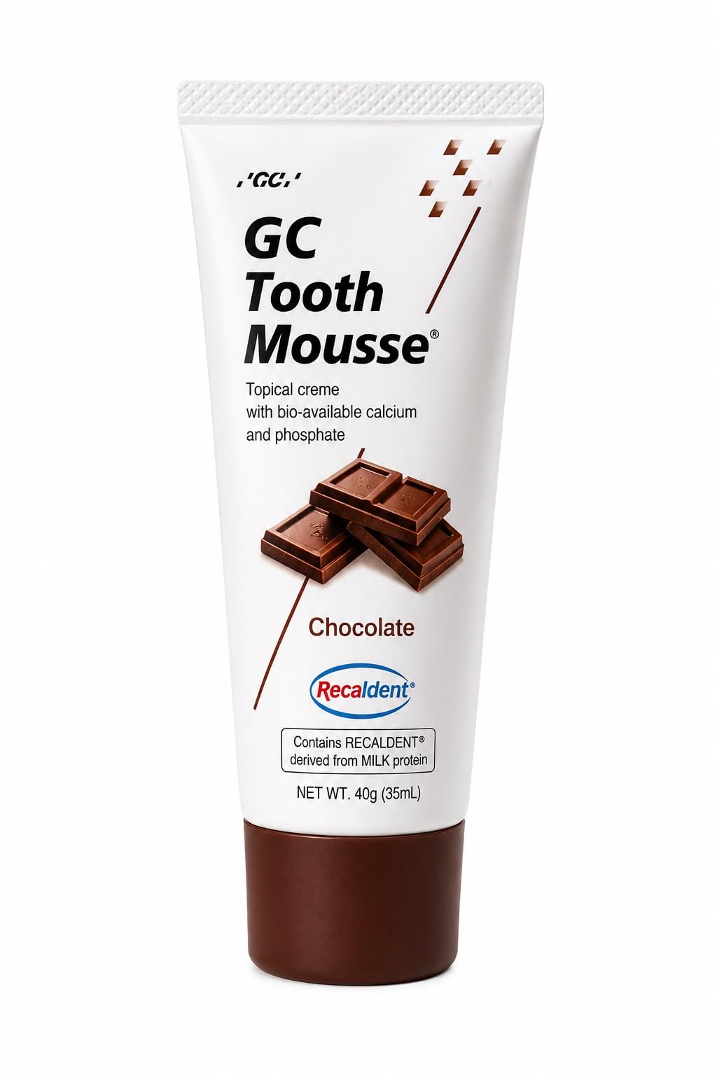 Tooth Mousse Topical Dental Creme, Chocolate Flavour, with Calcium and Phosphate Enamel Repair & Cavity Protection Toothpaste for Kids (7+ Years) & Adults | 40g (1)-image-35
