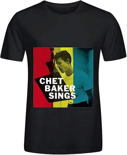 CGQZAPIBV Chet Baker Chet Baker Sings Electronica Men O Neck Short Sleeve T Shirt