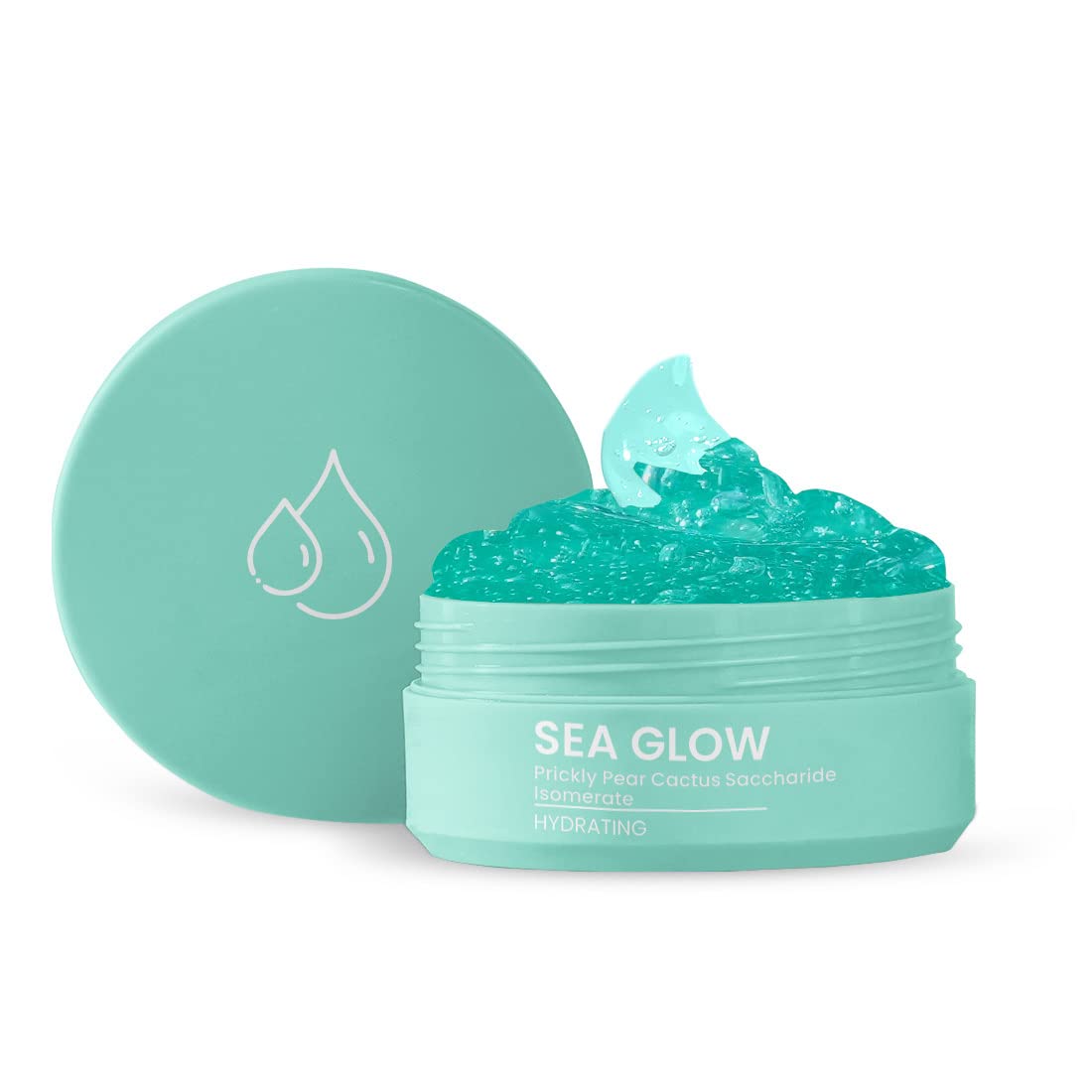 Sea Glow Gel Oil Free Lightweight Face Gel, For Intense Hydration, Non Sticky For Dry & Dull Skin, Men & Women- 100g