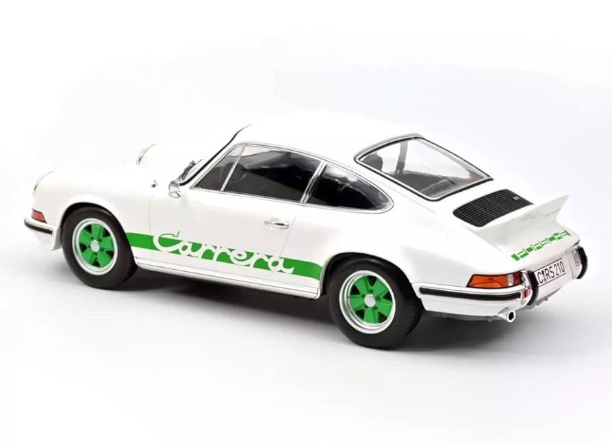 NOREVノレブ 1/12 ポルシェ 911 RS 1973 ホワイト/グリーン Amazon | ノレブ 1/12 ミニカー 911 カレラ RS 1973 ホワイト