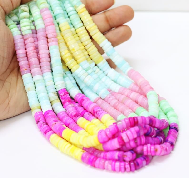 Opale naturelle multi-facettes pour bijoux d'été faits main