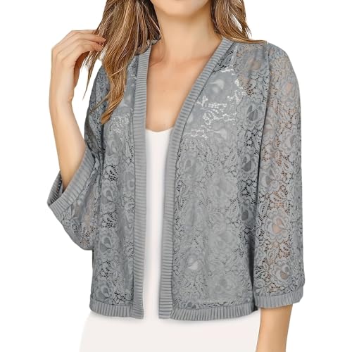 Generisch Bolero - Giacca da donna a 3/4 con maniche