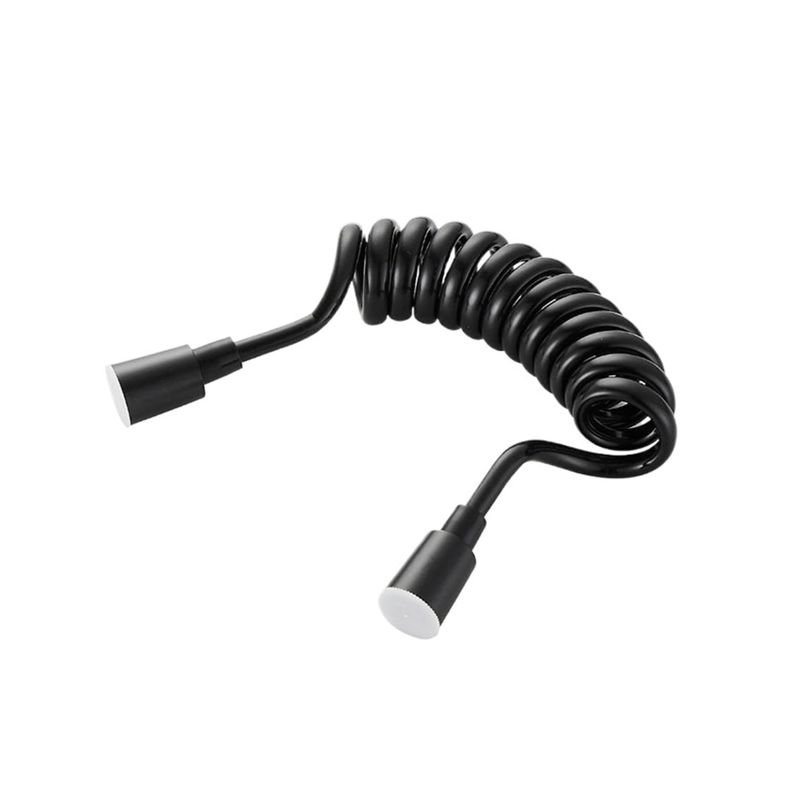 Spring Flexible Retractable Hose for Shower Head Toilet Bidet(Black 5m)
