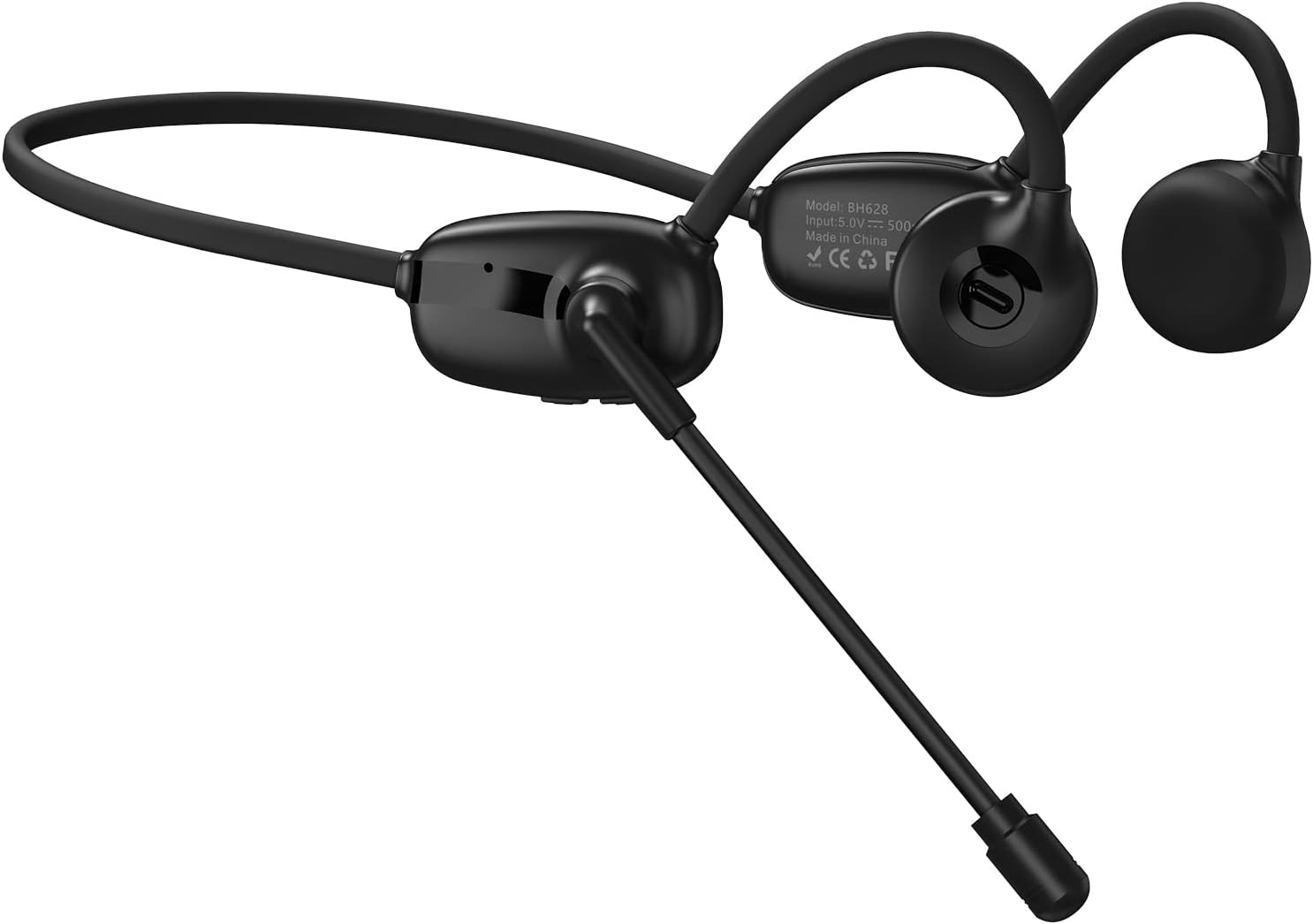 Wireless Headset with Microphone for Computer, Bluetooth 5.