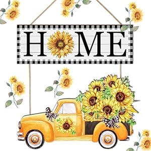 Springsunflowerwelcomesignsunflowerfrontporchdecorfarmhousespringdecorrusticsunflowerdoorsigndecorationforsummeroutdoorhomeornaments Urban Country Home Decor Spring sunflower welcome sign sunflower front porch decor farmhouse spring decor rustic sunflower door sign decoration for summer outdoor home ornaments urban country home decor
