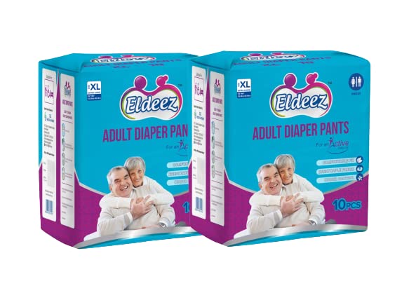 Eldeez Active Adult Diaper Pant EXTRA LARGE size XL (20 pcs.) (B0BQJLF4TJ) Amazon Price History, Amazon Price Tracker