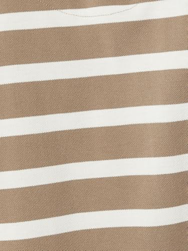 Image of Max Men's Half Sleeves Regular Fit Striped Polo T-Shirt