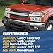 Auto Dynasty 4Pcs Headlights Assembly and Bumper Lamps Compatible with Chevy Colorado GMC Canyon 2004-2012 Isuzu i-290 i-370 2007-2008 i-280 i-350 2006, Driver and Passenger Side, Chrome Housing
