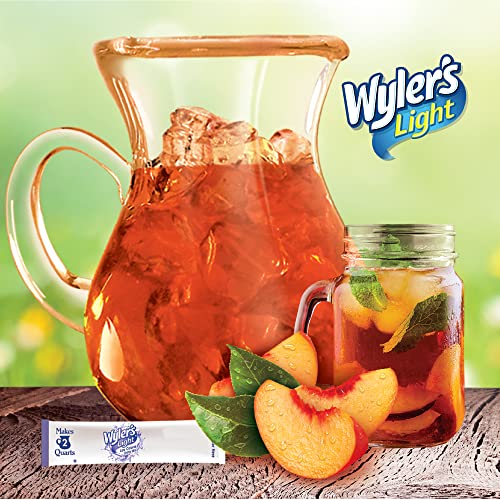 Wyler'S Light Pitcher Packs, Water Drink Mix, Peach Iced Tea thumb #6