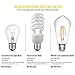 LED Edison Bulb,Antique 40W Vintage Bulb,E26 Non Dimmable Led Bulb 450 Lumens 2700K, Warm White, Pack of 3