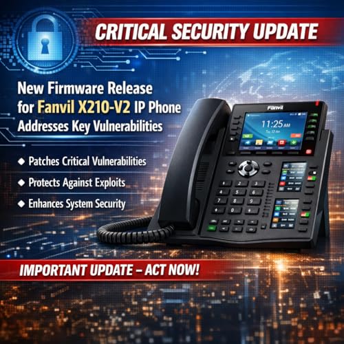 Fanvil X210-V2 Critical Security Firmware Update Guide
