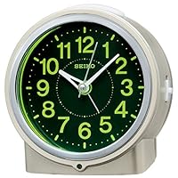 SEIKO セイコー ライトつき アラーム連動 目覚まし時計 KR879G
