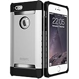 ESR iPhone 6 Case,Rugged Case with Screen Protector, Protective Cover for Apple iPhone 6 / iPhone 6S, Silver