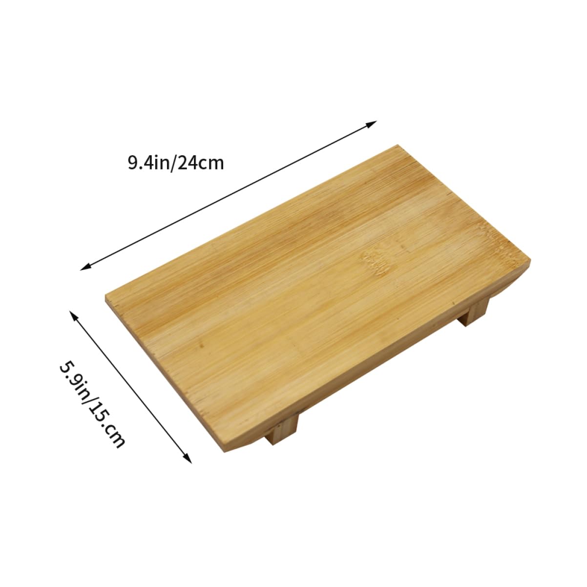 STOBAZA Sushi Dish Japanese Style Serving Plate for Desserts Food Lightweight Sturdy for Restaurants Parties and Family Dinners Easy to Clean Store