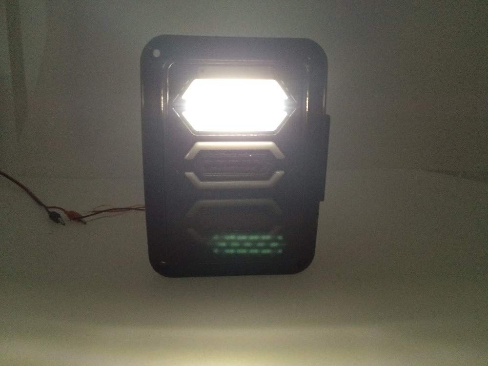 SXMA Luci posteriori a LED Freno Indicatori di direzione Luce di retromarcia Luci posteriori Luci di marcia diurna Versione Euro per Wrangler JK 2007-2017 (coppia)