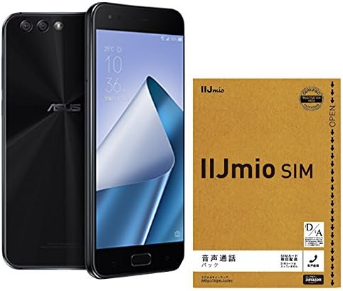 Amazon Amazon Co Jp 限定 Zenfone4カスタマイズモデル ミッドナイトブラック Iijmio みおふぉん Simカード 音声通話パック付 Ze554kl Bk64s4i Blk Bun 家電 カメラ オンライン通販