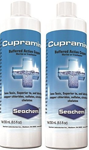 Seachem (2 Pack) Cupramine Copper 250ml